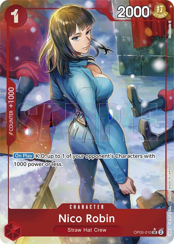 Nico Robin (010) (Full Art) One Piece card
