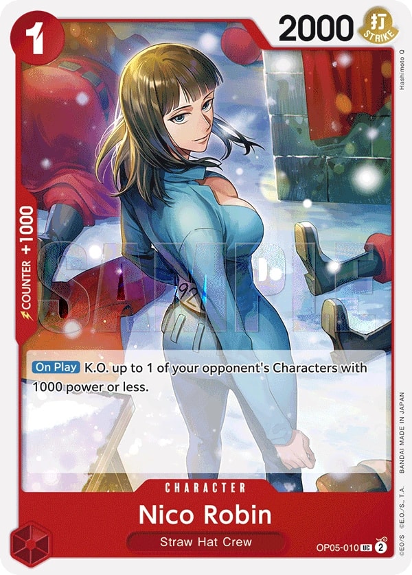 Nico Robin (010) (Reprint) One Piece card