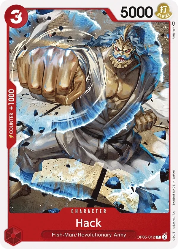 Hack (OP05-012) — Common One Piece card