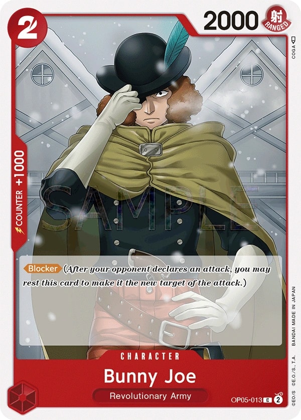 Bunny Joe (OP05-013) — Common One Piece card
