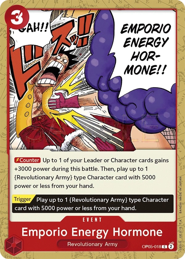Emporio Energy Hormone (OP05-018) — Common One Piece card