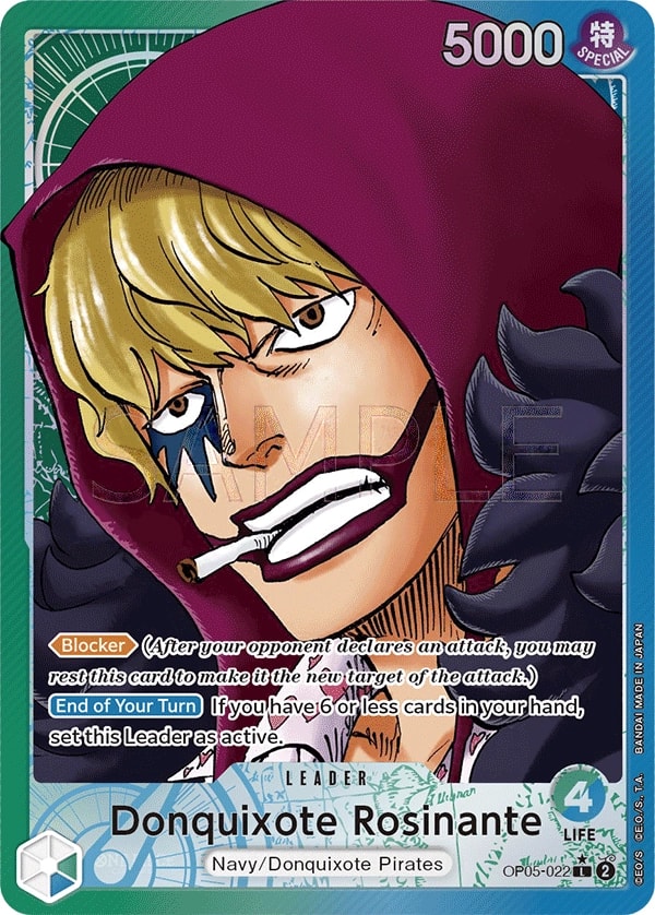 Donquixote Rosinante (022) (Alternate Art) One Piece card