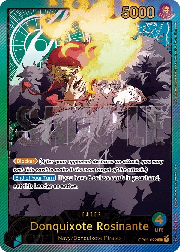 Donquixote Rosinante (022) (SPR) One Piece card