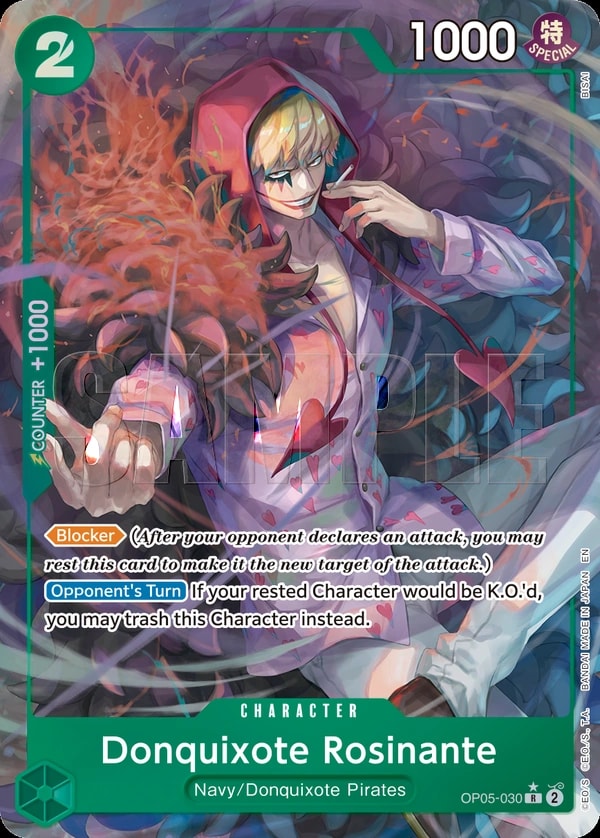 Donquixote Rosinante (030) (Alternate Art) One Piece card