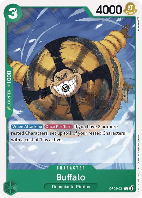 Buffalo (OP05-031) — Common One Piece card