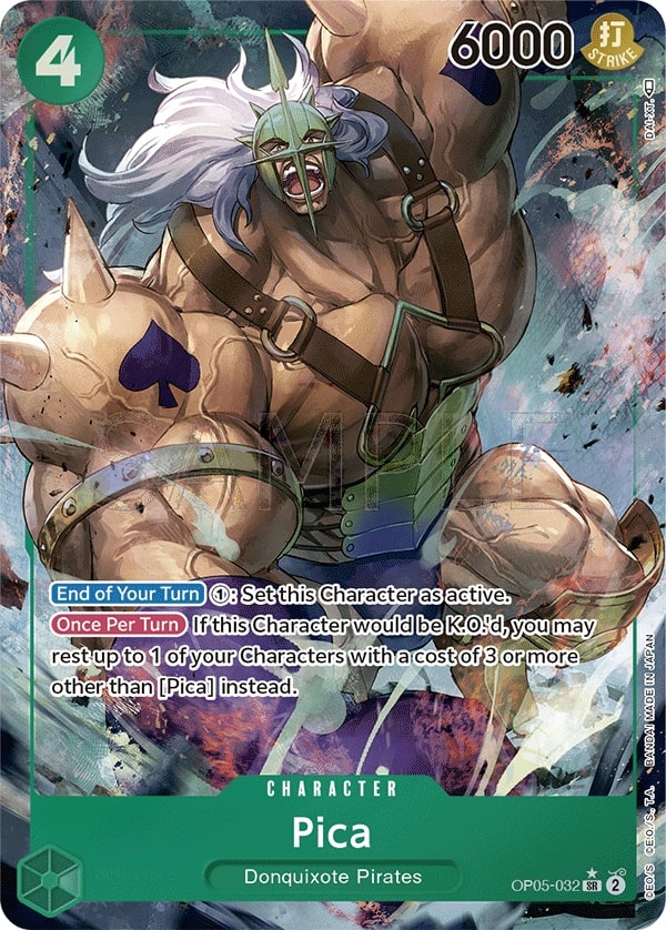 Pica (032) (Alternate Art) One Piece card
