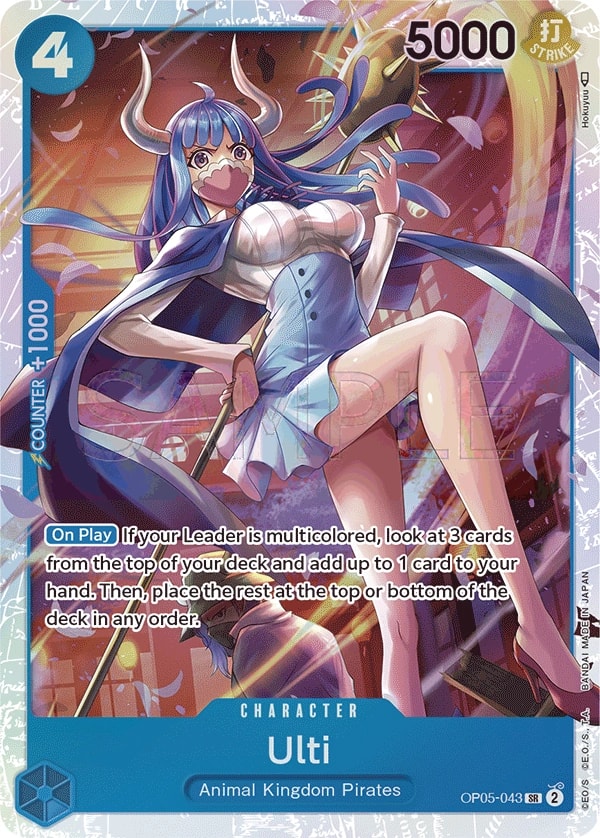 Ulti OP05-043 One Piece card