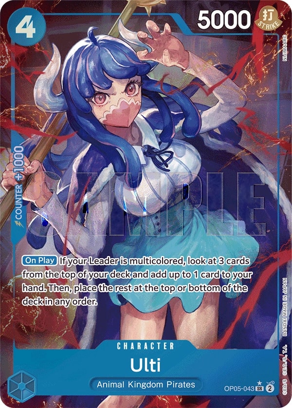 Ulti (043) (Alternate Art) One Piece card