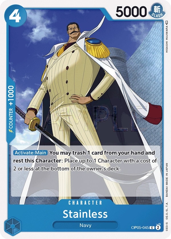 Stainless (OP05-045) — Common One Piece card