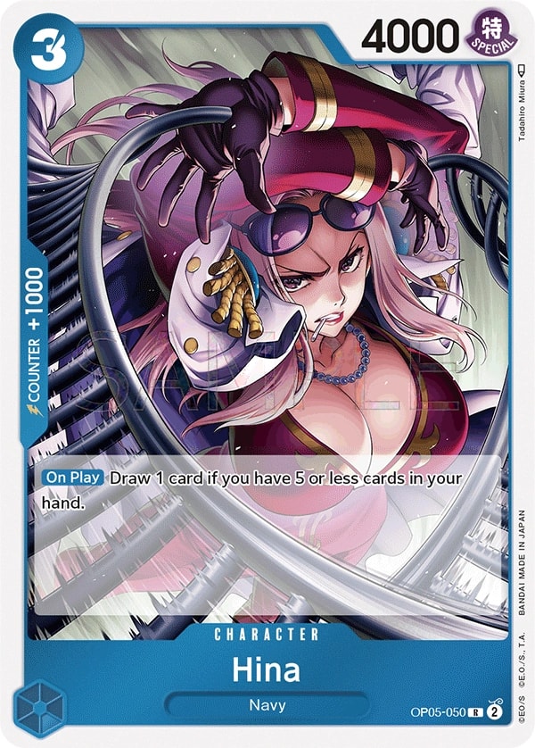 Hina (OP05-050) — Rare One Piece card
