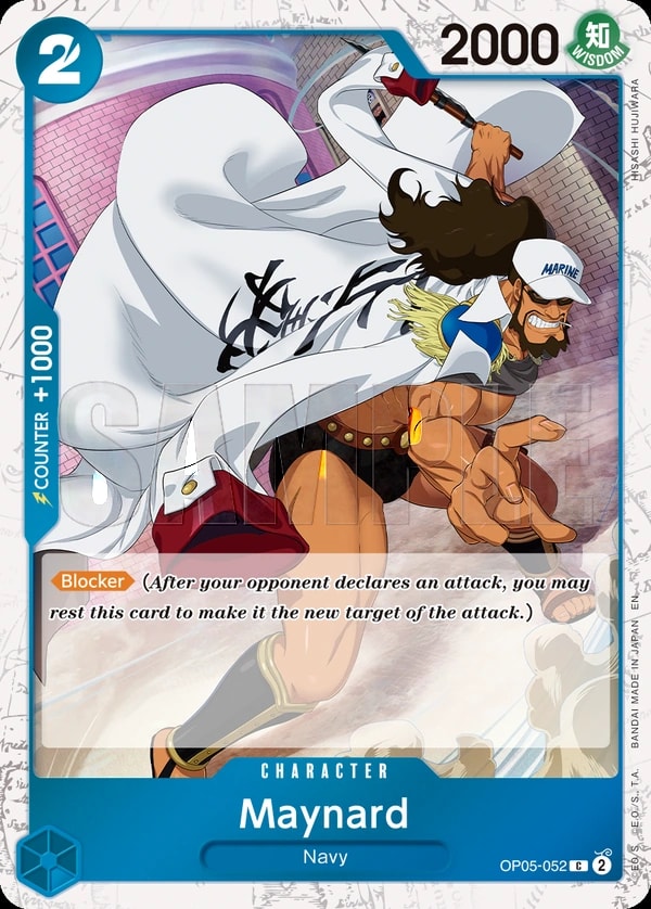 Maynard (052) (Pirate Foil) One Piece card