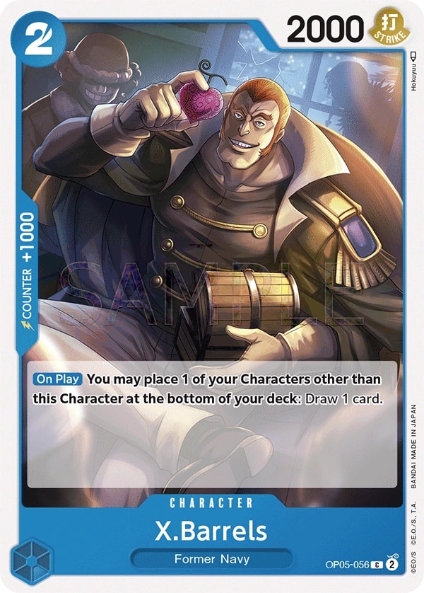 X.Barrels (OP05-056) — Common One Piece card