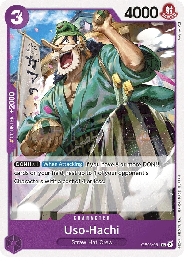 Uso-Hachi (OP05-061) — Uncommon One Piece card