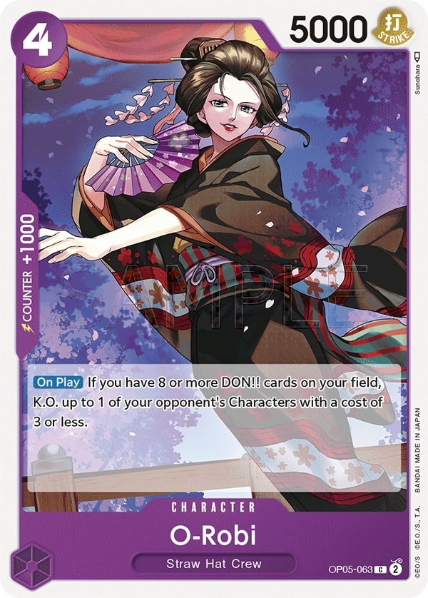 O-Robi (OP05-063) — Common One Piece card