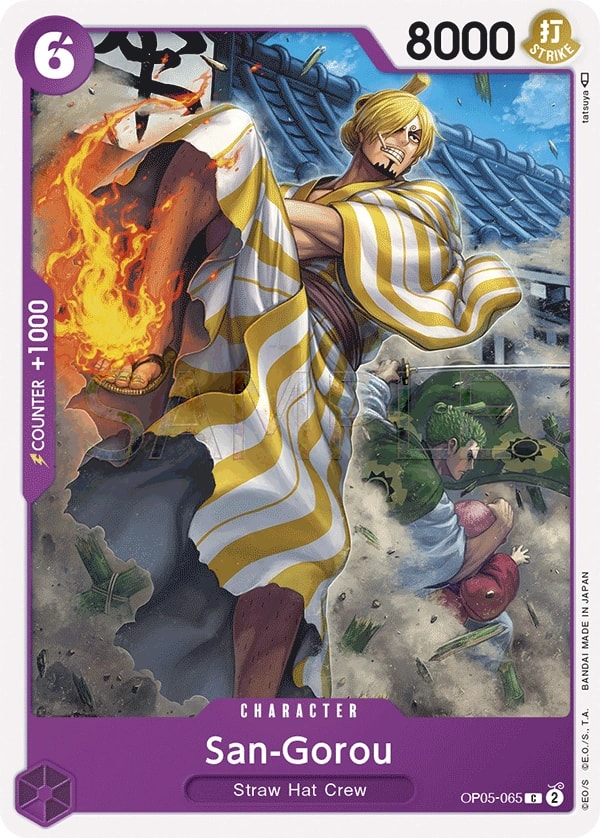 San-Gorou (OP05-065) — Common One Piece card
