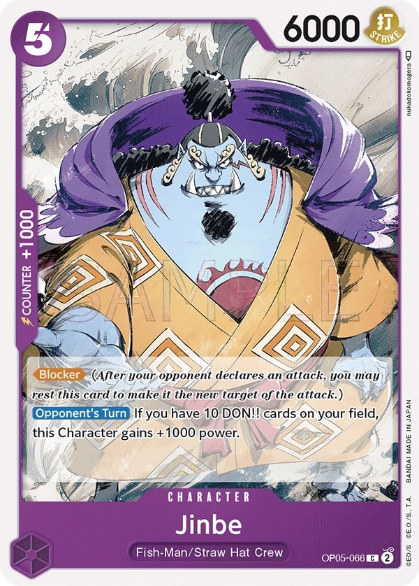 Jinbe (OP05-066) — Common One Piece card