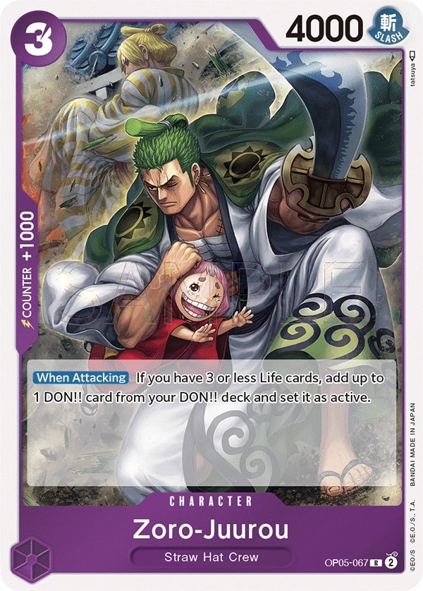 Zoro-Juurou OP05-067 One Piece card