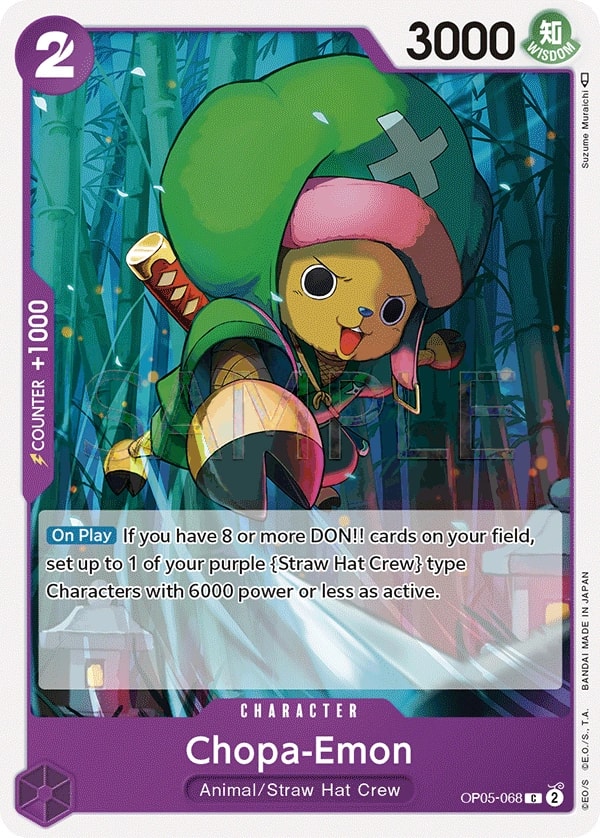 Chopa-Emon (OP05-068) — Common One Piece card