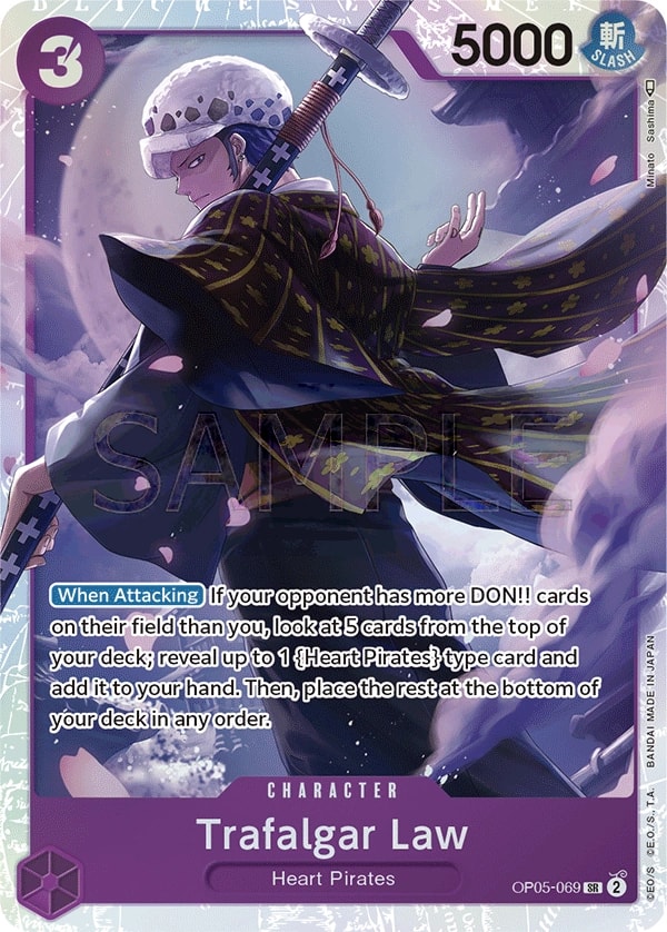 Trafalgar Law OP05-069 One Piece card