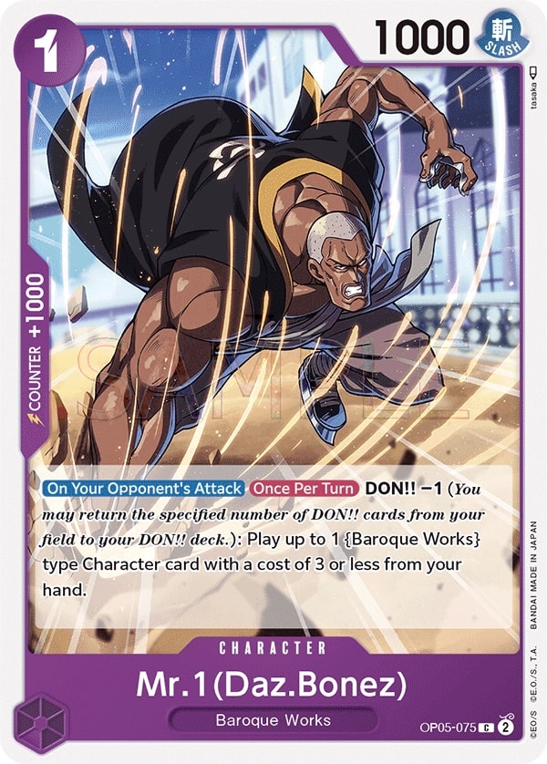 Mr.1 (OP05-075) — Common One Piece card