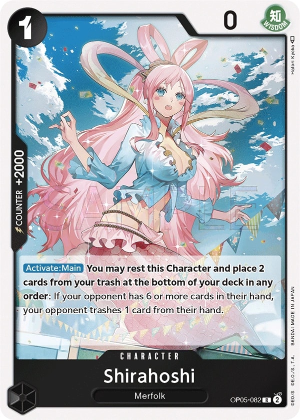 Shirahoshi (OP05-082) — Rare One Piece card