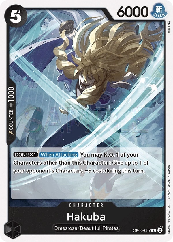 Hakuba (OP05-087) — Common One Piece card