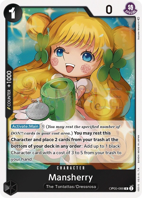 Mansherry (OP05-088) — Rare One Piece card