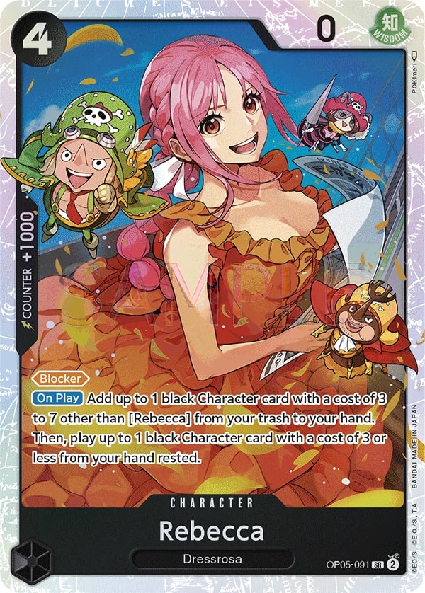 Rebecca OP05-091 One Piece card