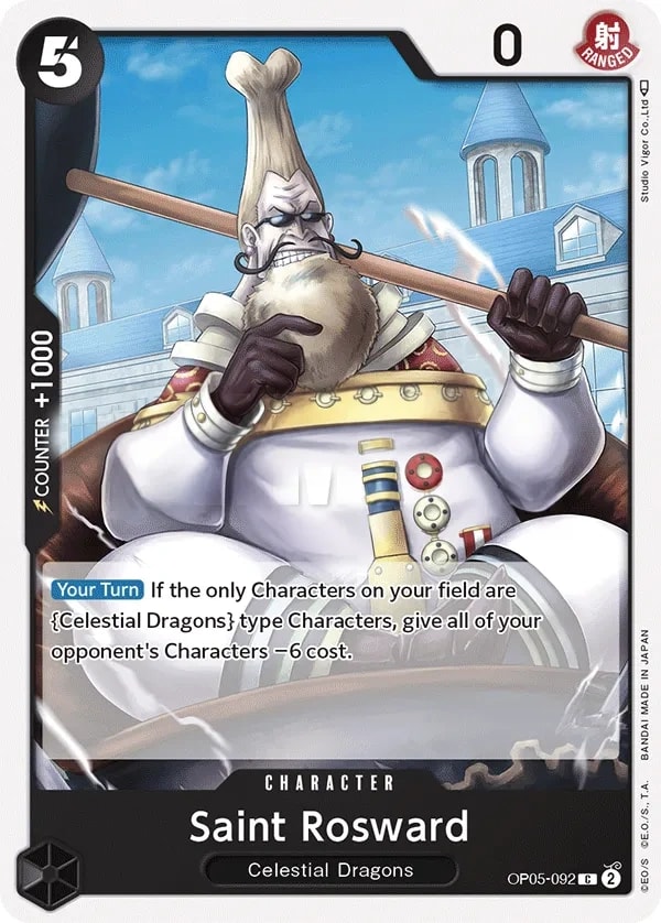 Saint Rosward (OP05-092) — Common One Piece card