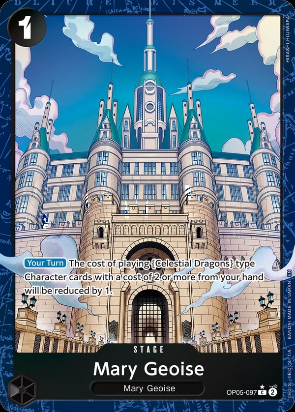Mary Geoise (097) (Alternate Art) One Piece card