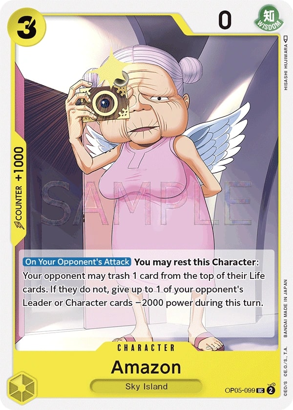 Amazon (OP05-099) — Uncommon One Piece card