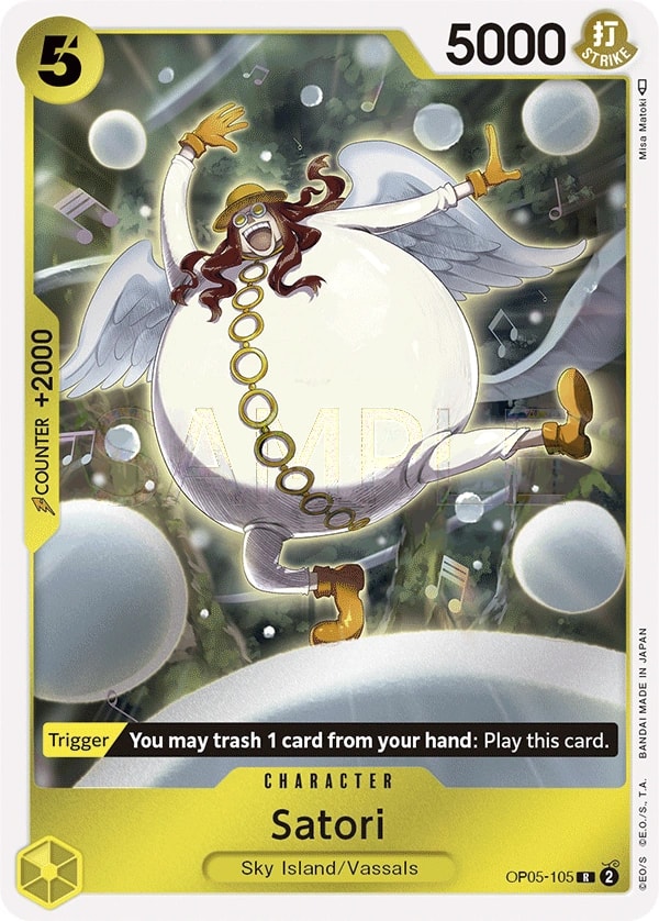 Satori (OP05-105) — Rare One Piece card