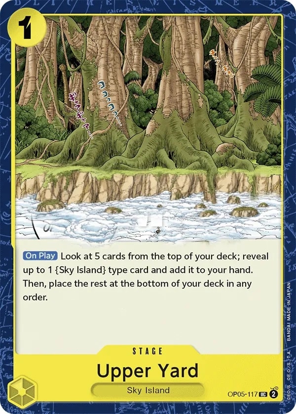 Upper Yard (OP05-117) — Uncommon One Piece card