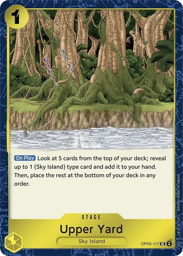 Upper Yard (117) (Jolly Roger Foil) One Piece card