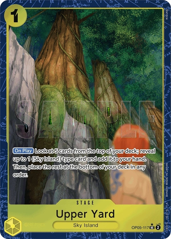 Upper Yard (117) (Alternate Art) One Piece card