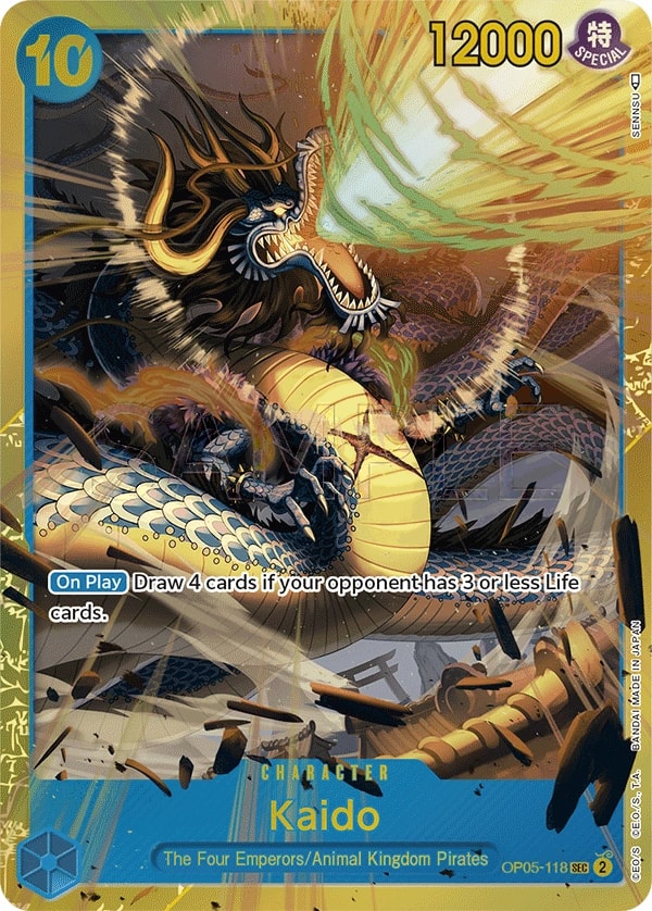 Kaido OP05-118 One Piece card