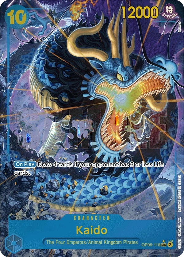 Kaido (118) (OP05-118) One Piece card