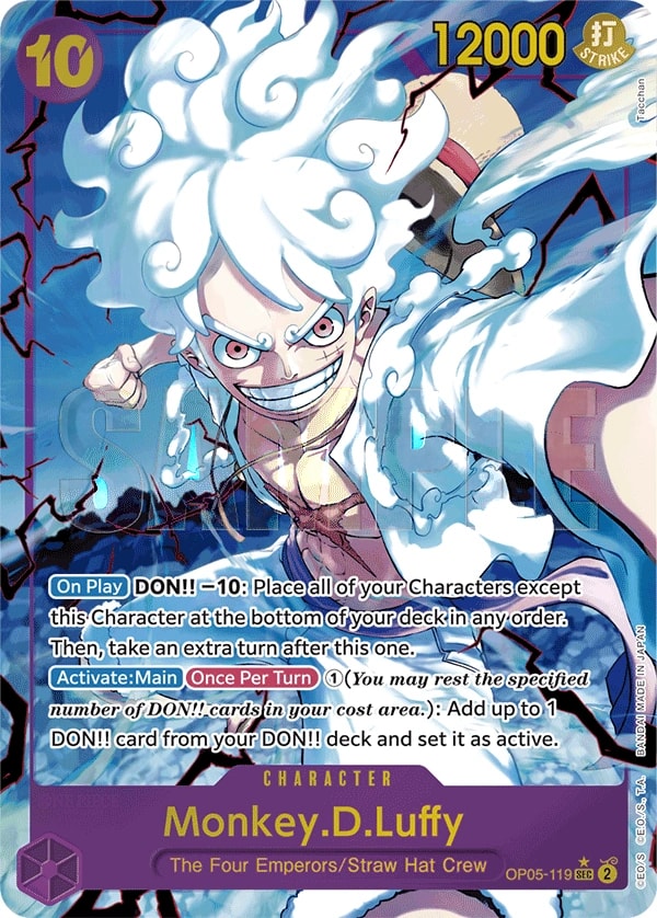 Monkey.D.Luffy (119) (OP05-119) One Piece card