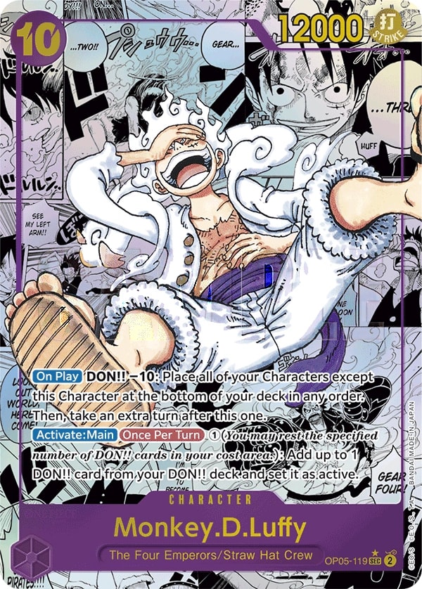 Monkey.D.Luffy (119) (OP05-119) One Piece card