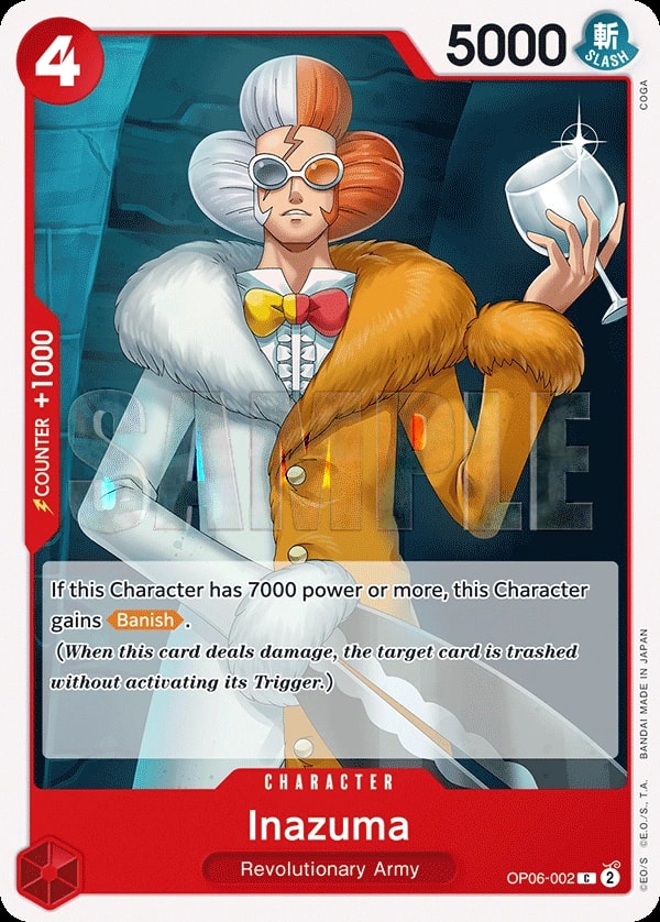 Inazuma (OP06-002) — Common One Piece card