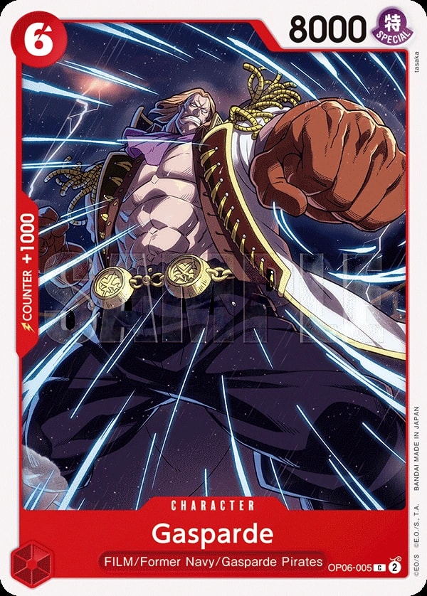 Gasparde (OP06-005) — Common One Piece card