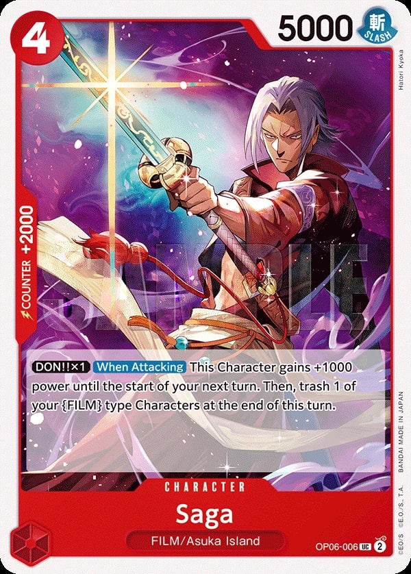 Saga (OP06-006) — Uncommon One Piece card
