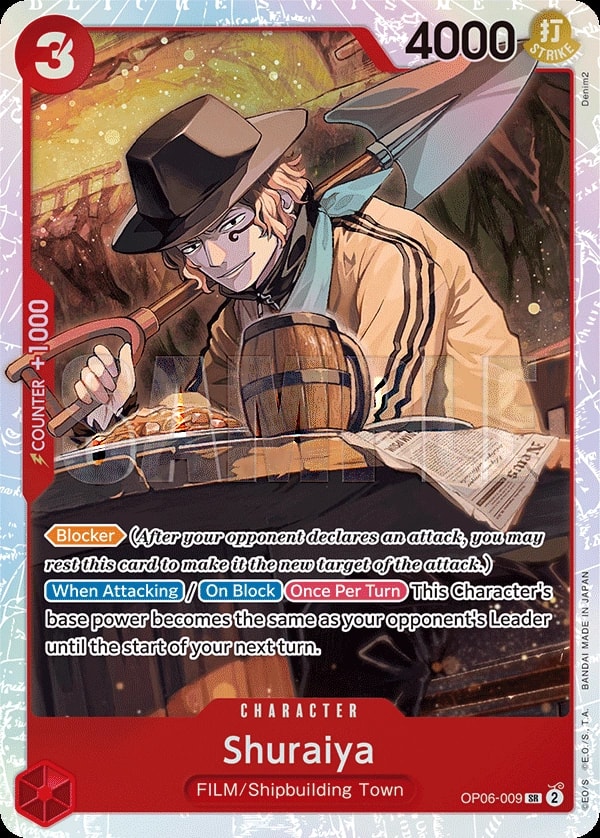 Shuraiya OP06-009 One Piece card