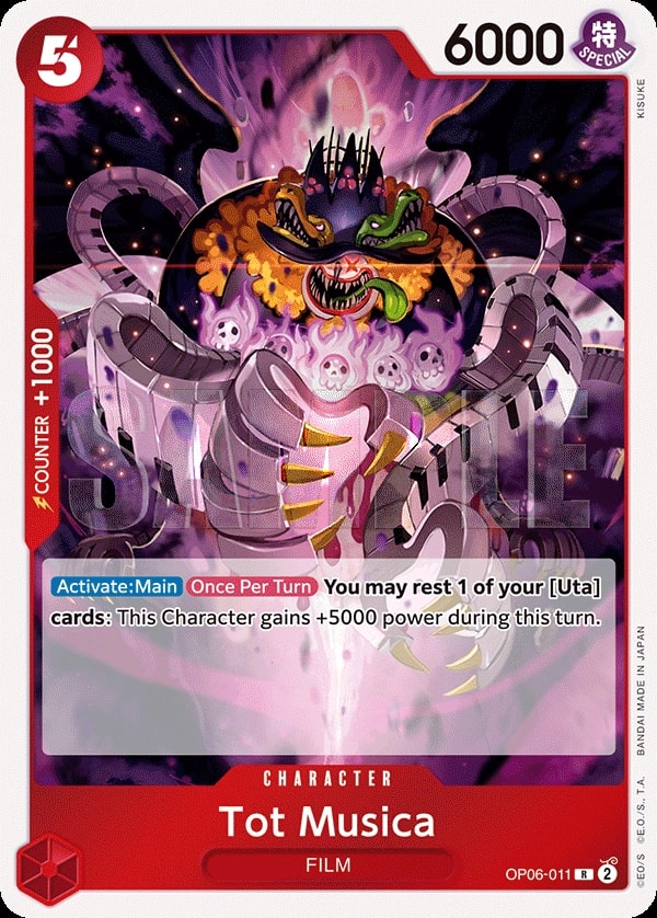 Tot Musica (OP06-011) — Rare One Piece card