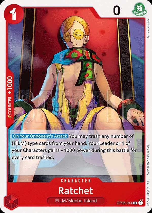Ratchet (OP06-014) — Common One Piece card