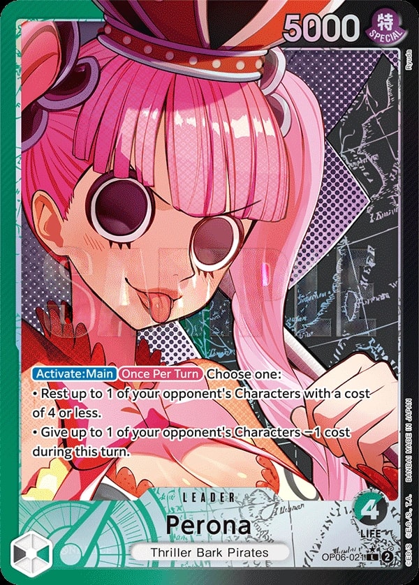 Perona (021) (Alternate Art) One Piece card