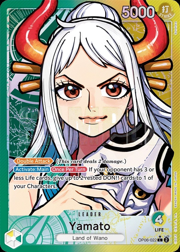 Yamato (022) (Alternate Art) One Piece card