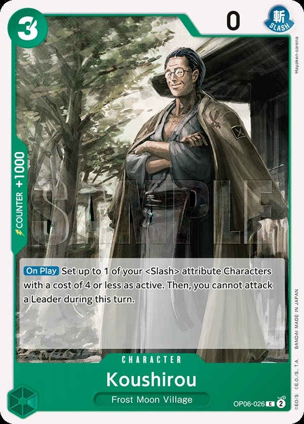Koushirou (OP06-026) — Common One Piece card