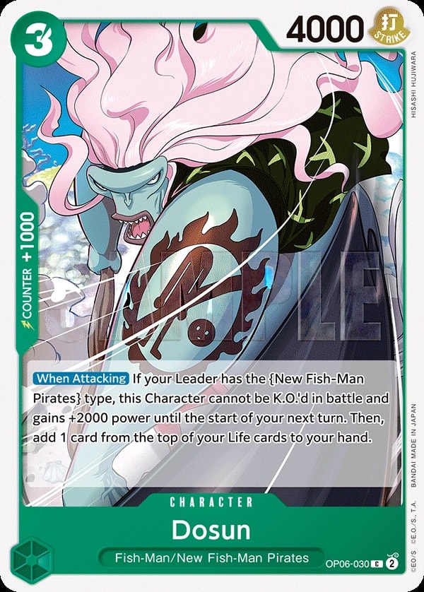Dosun (OP06-030) — Common One Piece card