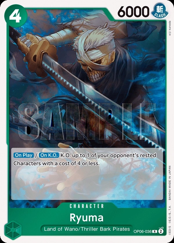 Ryuma (OP06-036) — Rare One Piece card